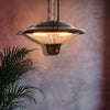 1500W Electric Patio Heater Garden Ceiling Hanging Warmer Outdoor Halogen Light