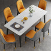 High-end Dining Table Kitchen Dinette Table Furniture w/ Durable Marble Desktop