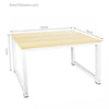 Large Computer Desk Study Workstation PC Laptop Table Home Office Furniture