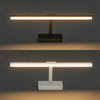 LED Over Mirror Wall Bathroom Light Picture Front Chrome Acrylic Lamp Up Down UK