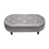 Large Chesterfield Footstool Sofa Ottoman Pouffe Stool Bench Chair Window Seat