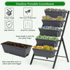 5-Tier Raised Garden Bed 113CM Vertical Flowers Vegetable Planter Box Decoration