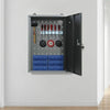 Workshop Tool Cabinet Steel Cabinet Tool Parts Hanger Pegboard Storage Chest uk