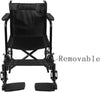 Folding All AID Wheelchair Footrest Self Propelled Lightweight Transit Comfort