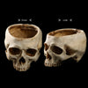 Fancy Realistic Human Skull Greenery Pot Flower Vase Candy Bowl Home Bar Decor