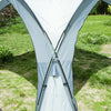 3.6x3.6M Gazebo Marquee Waterproof Shelter Canopy Garden Party Tent
