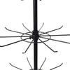 7-Tier Rotating Shop Display Rack Cap Jewelry Holder/10-Hook Hat Display Rack