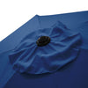 3 Color Garden Parasol Sun Umbrella Canopy Patio Garden Sun Shade 2/2.5/2.7/3M