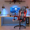 Red Executive Racing Gaming Chair PU Faux Leather Computer Desk Chair