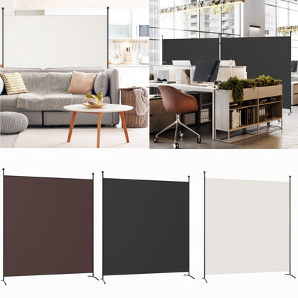 Folding Room Divider 1/4 Panel Freestanding Wall Privacy Screen Protector