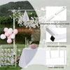 2m Tall Metal Pergola Arbor Wedding Arch Stand Backdrop Garden Trellis Stand Dec