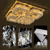 Modern LED Crystal Ceiling Lights Pendant Chandelier Lamp Living Room Kitchen