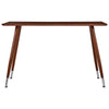 Dining Table Brown 120x60x74 cm MDF Furniture