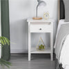 Bedside Table Nightstand Side Table Bedside Cabinet Storage Unit with Drawers