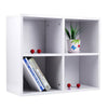 4 Tier Cubes/Drawers Shelving Storage Unit Bookcase Cabinet Living Room