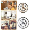 Living Room Metal Wall Clock Nordic Style Art Wall Clock Wall Decor