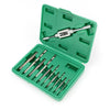 11× Screw Extractor Drill Bit Kit Guide Removal Broken Bolts Fastners Set