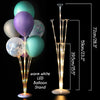 72cm LED Plastic Balloon Accessory Base Kit Table Support Holder Cup Stick Stand