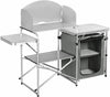 Camping Table Kitchen Unit Folding Storage Outdoor Cook Station W/ Bag