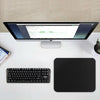6MM PLAIN BLACK FABRIC MOUSE MAT FOAM BACK PC DESKTOP COMPUTER LAPTOP MOUSE PAD