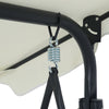 Garden 3 Seater Swing Chair Hammock Bench with Sun Canopy Outdoor Patio Seat
