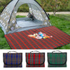 200CM Extra Large Waterproof Picnic Blanket Mat Fleece Camping Beach Rug Outdoor