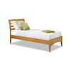 Oak single bed 3ft bed frame wooden sturdy Edward Hopper Oak bedroom furniture