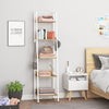 Ladder Shelf Bookcase 5 Tier Display Storage Shelving Unit Stand