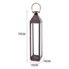 Stainless Steel Lanterns Candle Holder Stand Hanging/Free Standing Wedding Decor