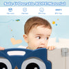 Baby Playpen Kids 16 HDPE Panel Folding Play Yard w/ Safety Lock & EducationToys