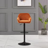 2/4x Bar Stools Gas Lift Swivel Stool Vilvet Breakfast Kitchen Cafe Chairs