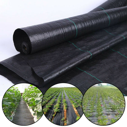 Heavy Duty Ground Cover Fabric Landscape Garden Weed Control Membrane 4m X 10m