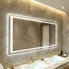 42" Full-Length LED Lighted Bathroom Mirror Anti-fog Vanity Mirror Wardrobe Home