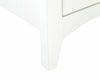 3 Drawer Bedside Table - White