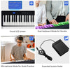 88 Keys Foldable Electronic Piano Full-size Full-size Semi Weighted Keyboard