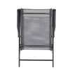 120cm Garden Dining Table Folding/Rattan Bistro Chair for Patio Balcony Backyard