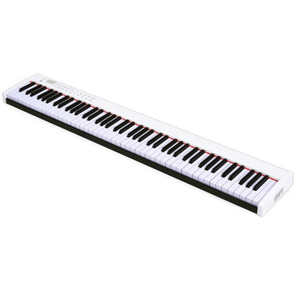 Portable 88 Keys Digital Piano Electronic Keyboard with Full-Size Weighted Keys