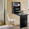 Wall Mounted Desk Folding Computer Table Space Saving Workstation Home Office