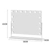 Hollywood Mirror With Lights Dressing Vanity Makeup Desk Table Bright LED Gift
