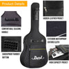 41"Guitar Bag Cover Gig Carry Bag Case With Padded Shoulder Straps Electric Bass