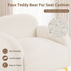 Modern Upholstered Accent Chair w/ Removable Pillow Single Sofa Chair Armchair