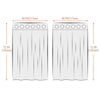 2 Panels Beige Curtain Blackout Ring Top Drapes for Bedroom Drapes Curtains