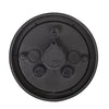 38cm Garden Wall Clock Thermometer Weatherproof Gold Home Indoor Outdoor Decor
