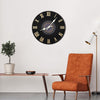 30cm Garden Wall Station Retro CD Record Open Face Decor Indoor Outdoor Clock UK