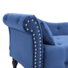Upholstery Tufted Chaise Longue Chair Sofa Chaise Lounge Bedroom Office Rest