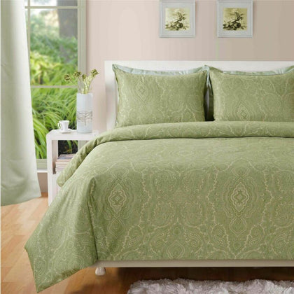 Paisley Hotel Quality Duvet Cover Set 400TC Cotton Double King Super Bedding