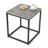 Coffee Side End Table Sofa Living Room Wooden Metal Bedside Furniture Round Tea