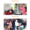 Hoodie Blanket Oversized Ultra Soft Comfy Plush Sherpa Giant Hooded Sweatshirt