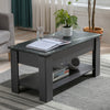 Coffee Table With Storage Lift Top Up Drawer Shelf Wooden Living Room Furniture
