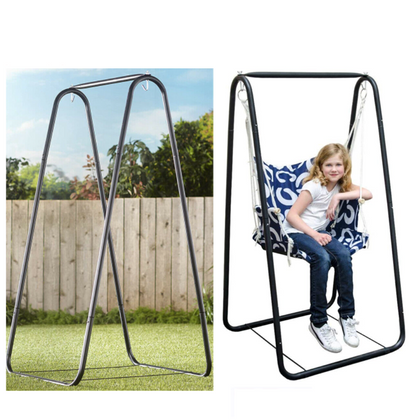 LEVEL Kids Adults Swing Chair Home Garden Hammock Chair Steel Frame Stand 120KG